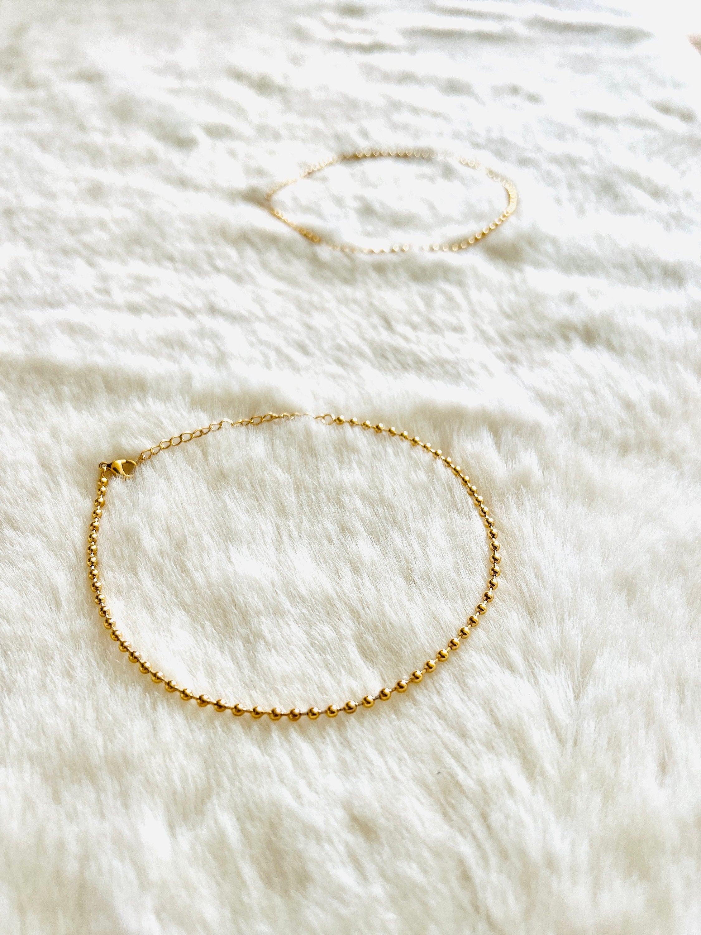 Dainty Gold Anklet – Simple, Elegant & Perfect for Daily Wear