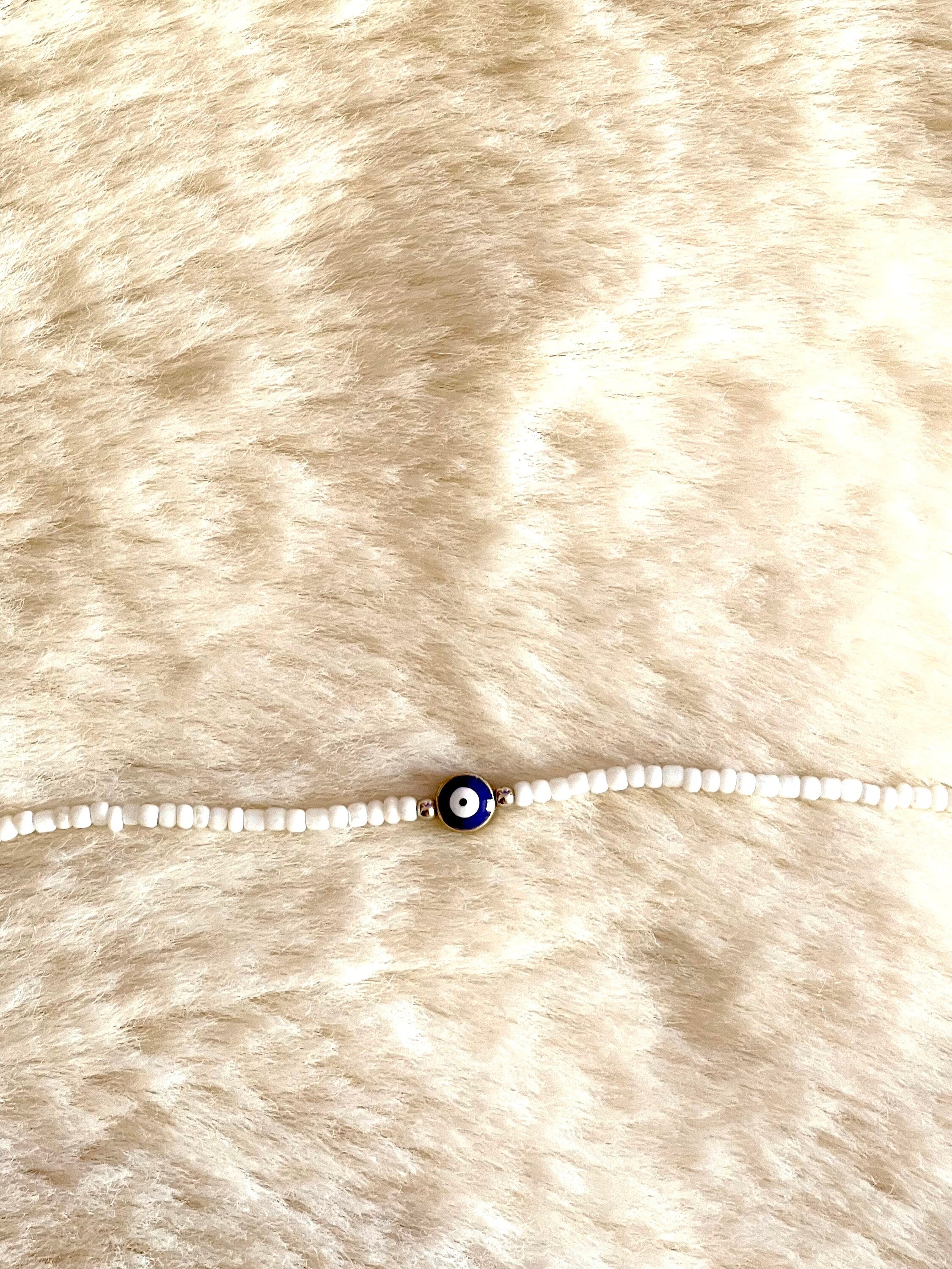 Evil Eye Protection Bracelet – Minimalist, Adjustable & Trendy Design