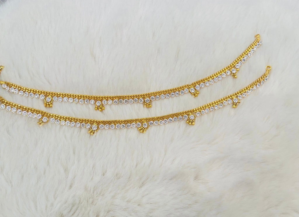 Elegant Gold Anklet for Women – Dainty, Adjustable & Long-Lasting