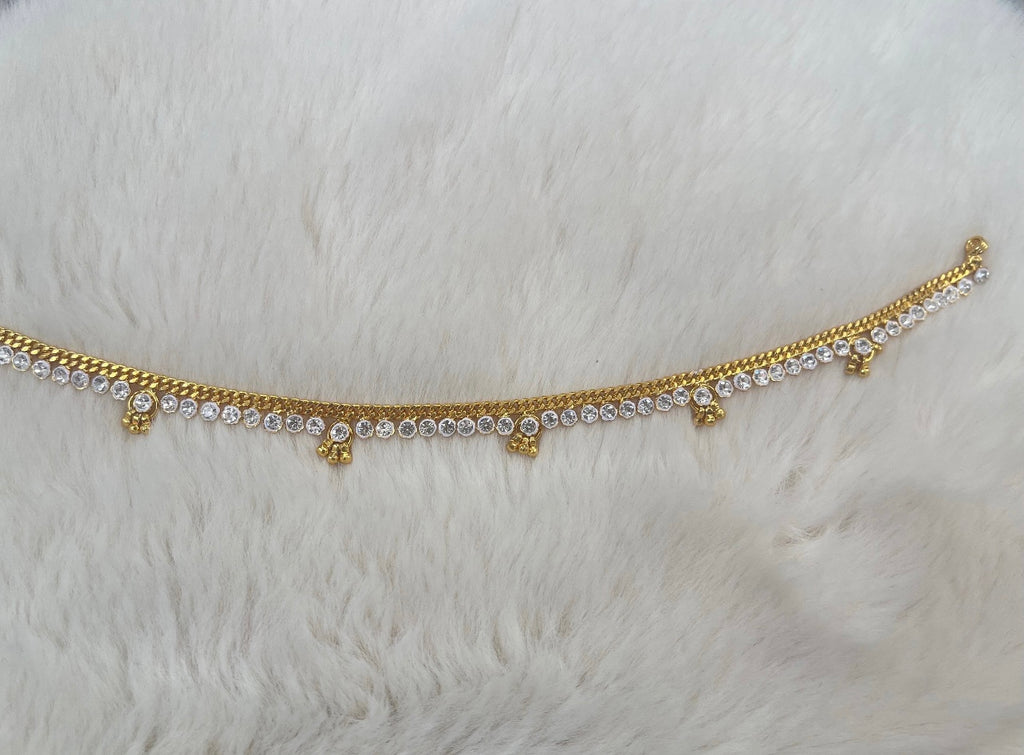 Elegant Gold Anklet for Women – Dainty, Adjustable & Long-Lasting